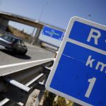 Imagen de la autopista radial R-3 en Madrid