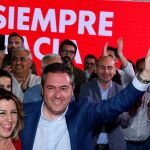Susana Díaz, junto a Juan Espadas, en una imagen de archivo