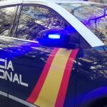 Un coche de la Policía Nacional.