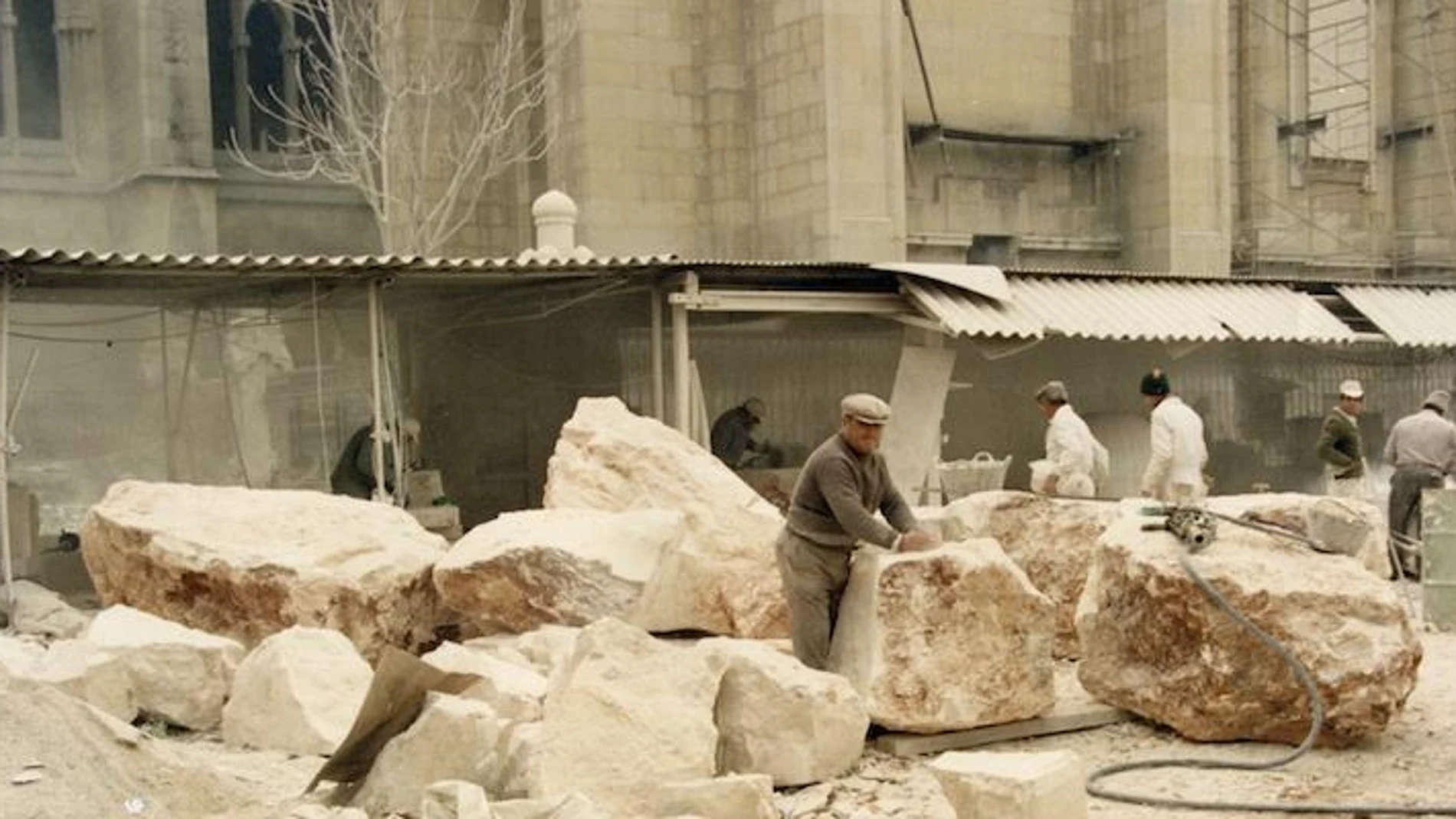 Canteros en la Almudena