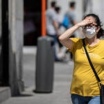 Calor en el centro de Madrid