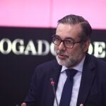 El consejero de Justicia, Interior y Víctimas de la Comunidad de Madrid, Enrique López