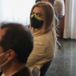 La diseñadora Juana Martín, en la primera sesión del juicio por la pieza del "caso Invercaria" centrada en ella