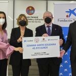 Entrega solidaria para el proyecto Fraternitas
