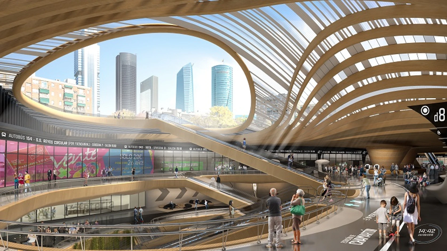 Intercambiador de Madrid Nuevo Norte