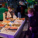 Ambiente en el Mercado de Maravillas de Madrid