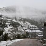 Imagen del estado actual de las instalaciones de la estación de esquí de Navacerrada
