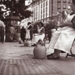 Aguadoras en las calles de Madrid