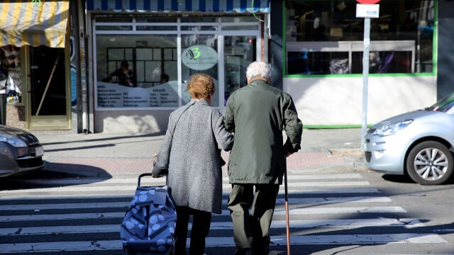 Ancianos en Madrid