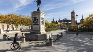 Plaza de Cervantes en Alcal&aacute; de Henares