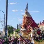 Bajada de la Virgen de Los Ángeles en Getafe