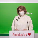 La secretaria general del PSOE-A, Susana Díaz