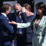 La vicealcaldesa de Madrid, Begoña Villacís, en la presentación del Plan Renove Industrial, en Vicálvaro