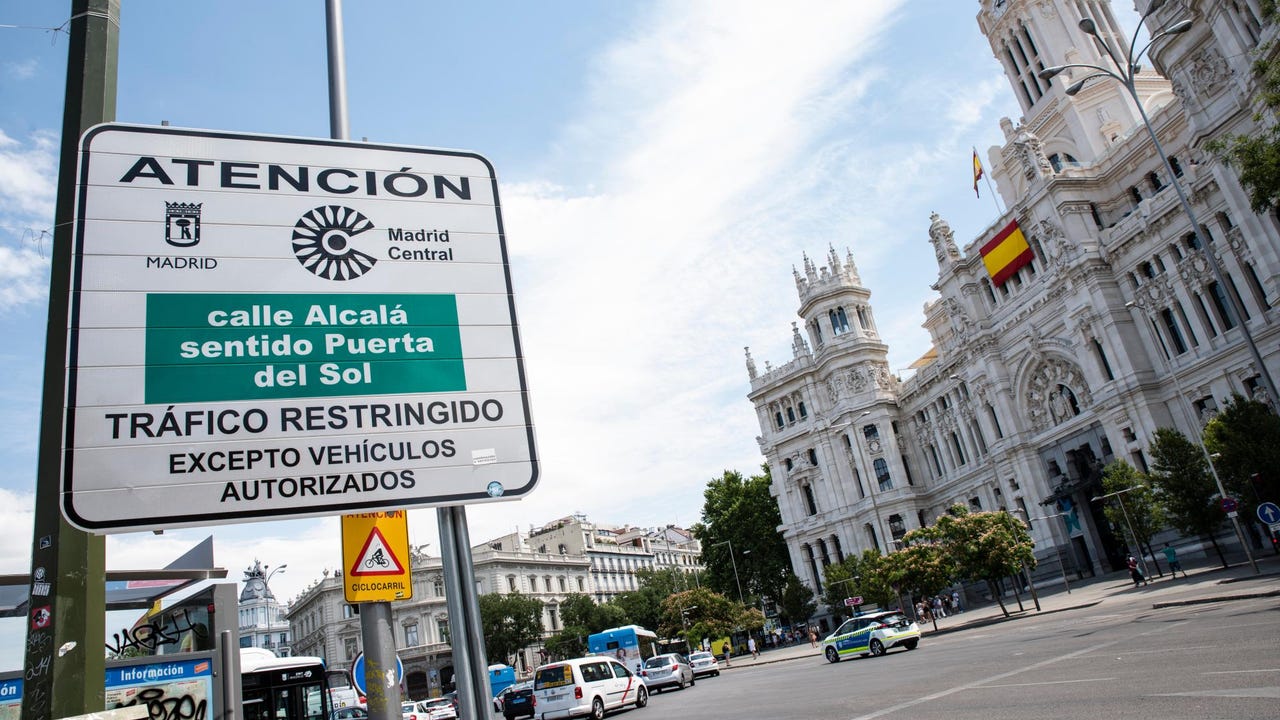 Cómo sobrevivir a Madrid Central: qué es, restricciones y multas según tu etiqueta