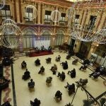 El Real Círculo de Labradores acogió el acto con las medidas contra la Covid-19