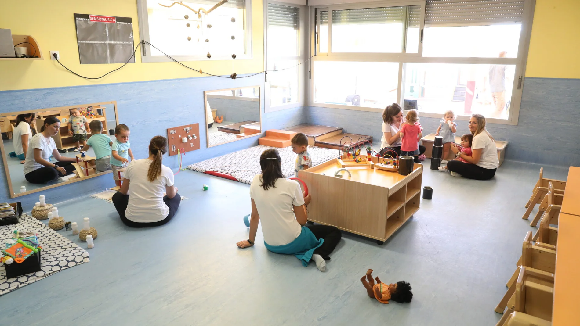 Una escuela infantil de Madrid