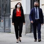 La presidenta de la Comunidad de Madrid y candidata a la reelección, Isabel Díaz Ayuso