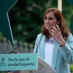 La candidata de Más Madrid a la Presidencia de la Comunidad de Madrid y líder de la oposición, Mónica García
