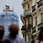 La loba capitolina vuelve a su lugar de la Gran Vía