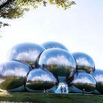 Estructura y escenario del espectáculo Bounce by Circa, que se estrena en los Veranos de la Villa de Madrid