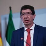 El vicepresidente de la Junta de Andalucía, Juan Marín, en la imagen, forma parte de la Ejecutiva de Cs, junto a Marta Bosquet y Javier Imbroda