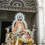 Subida de la Virgen de los Ángeles