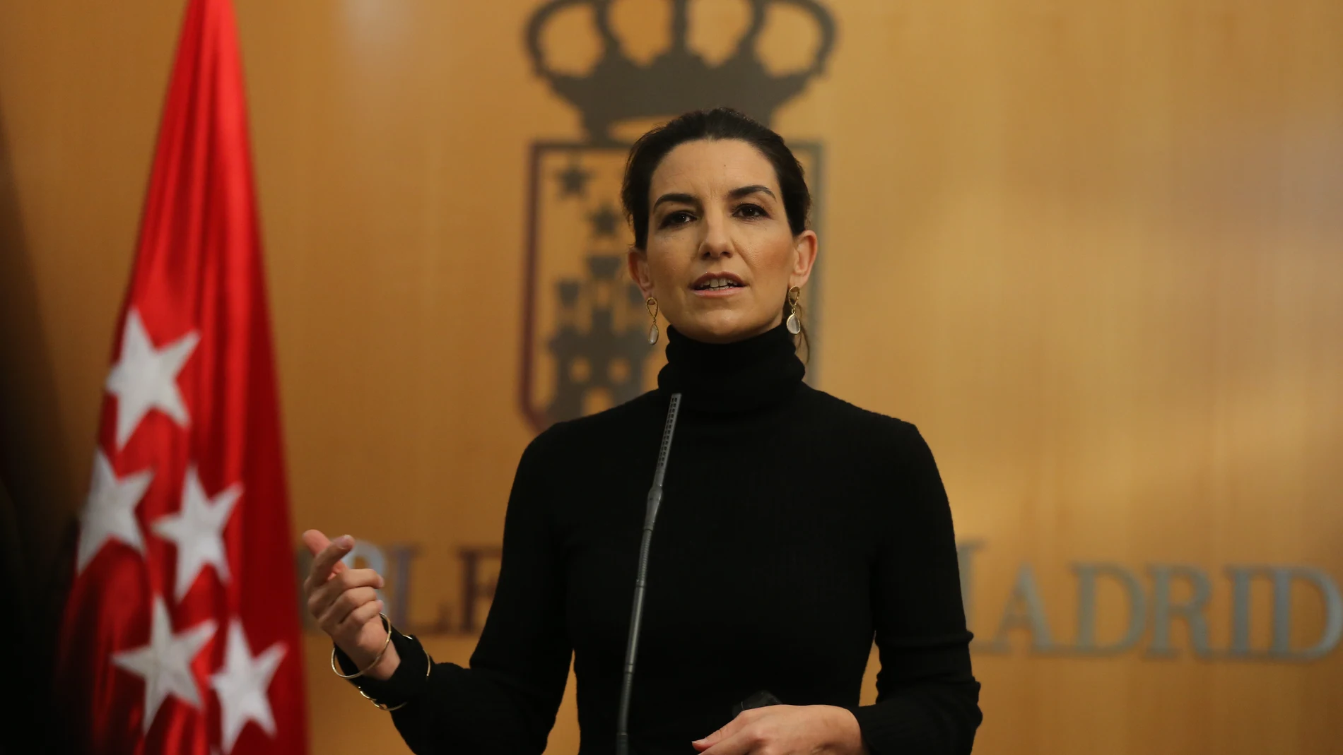 La portavoz de Vox en la Asamblea de Madrid, Rocío Monasterio