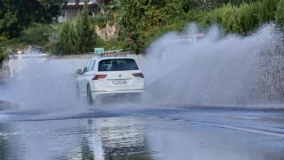 Lluvias en Denia (Alicante) el pasado 26 de septiembre