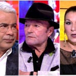 Jorge Javier, Amador Mohedano y Marta Amaya