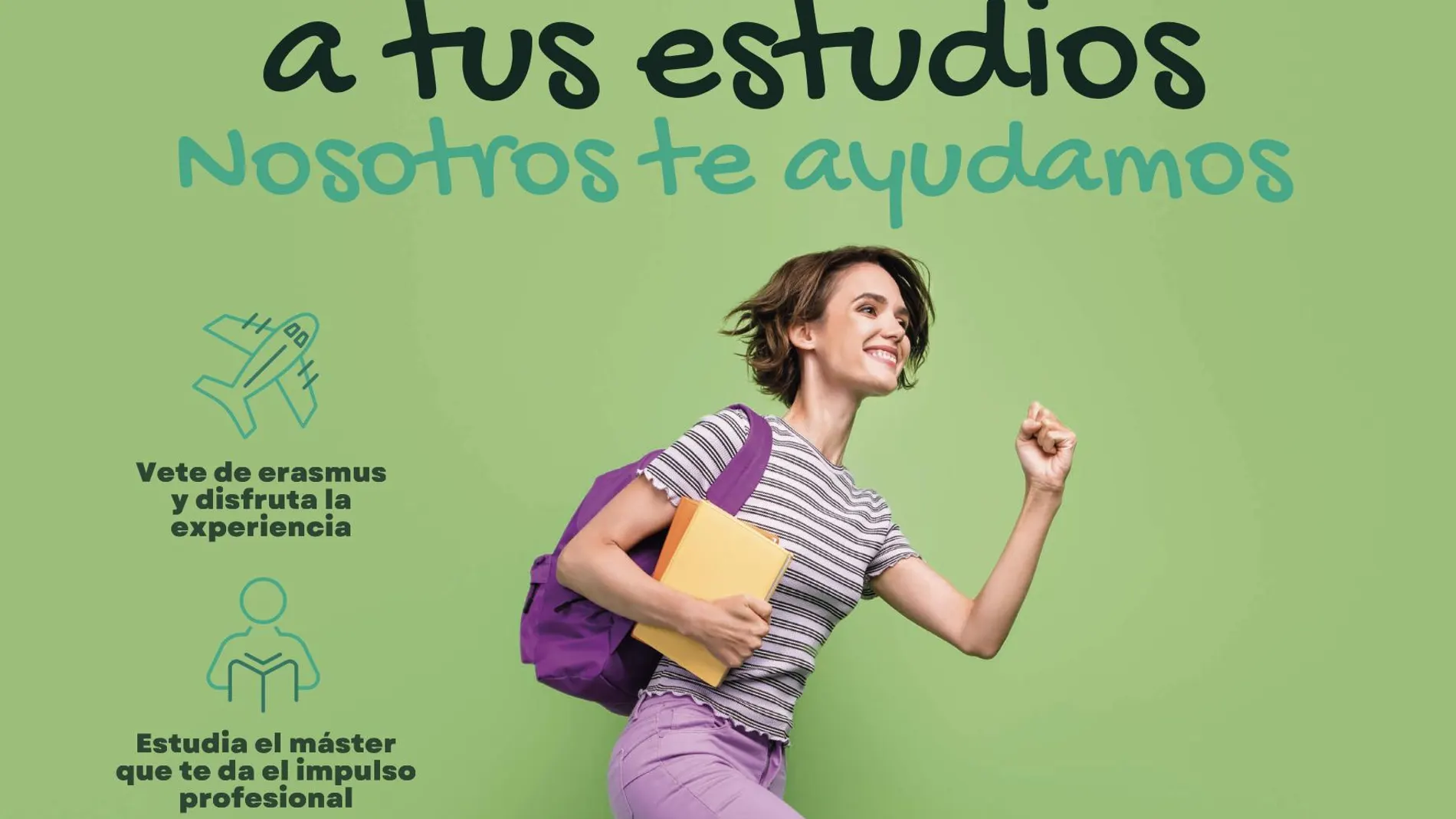 La entidad hace una apuesta por los jóvenes apoyando sus estudios universitarios