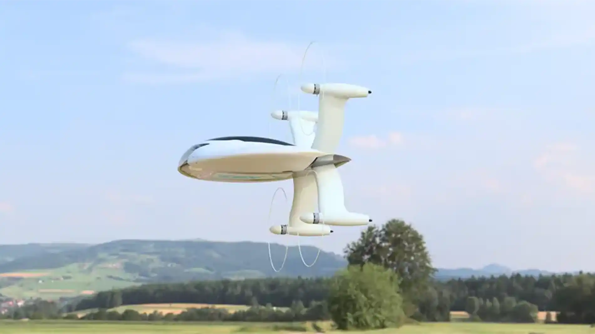 Prototipo de la innovadora nave del futuro.