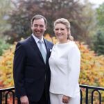 Los príncipes Guillermo y Stéphanie de Luxemburgo