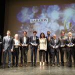 Foto de familia de los Premios Imagen de Andalucía, en Almería