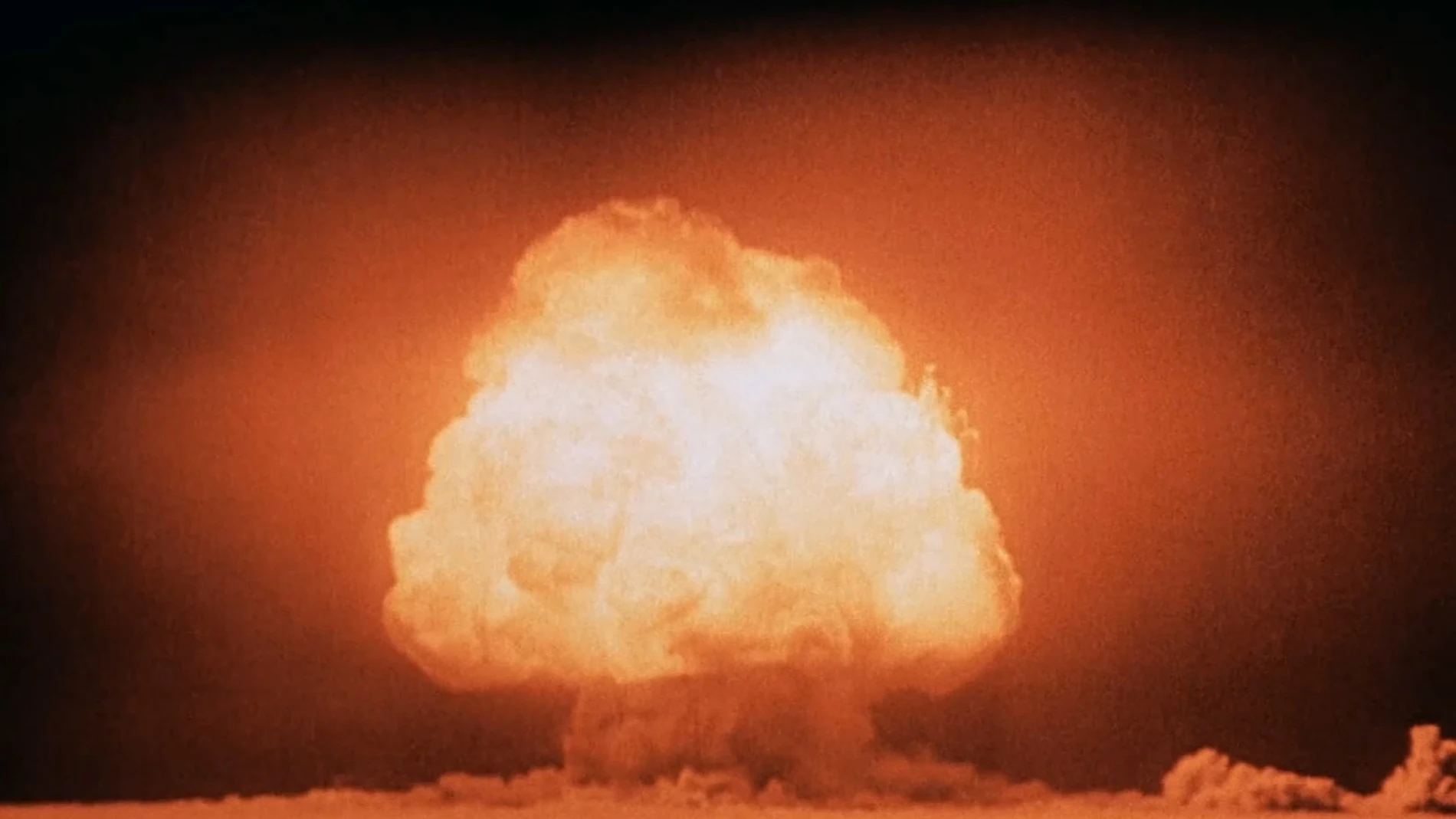 Imagen de archivo del hongo provocado por la explosión de The Gadget en 1945