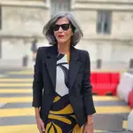 Carmen Gimeno con vestido de Zara.