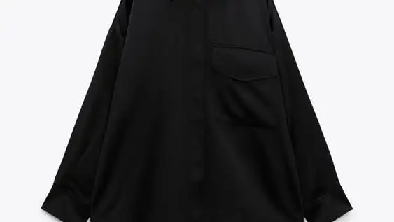 SOBRECAMISA OVERSIZE SATINADA