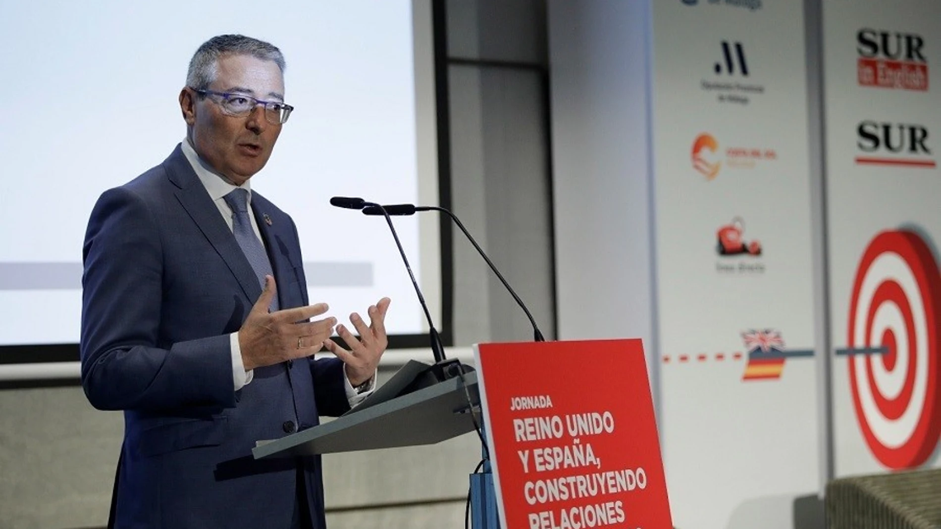 El presidente de la Diputación de Málaga y de Turismo de Costa del Sol, Francisco Salado. DIPUTACIÓN