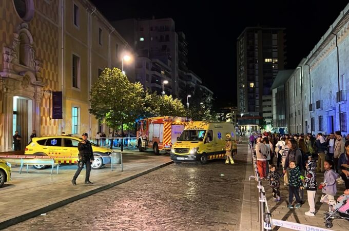 La Casa de Cultura, tras la explosión