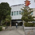 Fachada Atresmedia en San Sebastian de los Reyes.