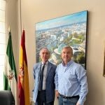 Firma del convenio de Caja Rural del Sur y Ayuntamiento de Estepona