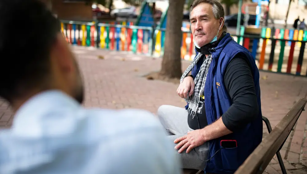 "Cuando vives en la calle dejas de ser persona, nadie te quiere, te sientes un apestado", asegura José María a La Razón