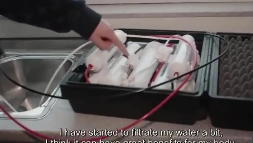 Complejo filtrado del agua