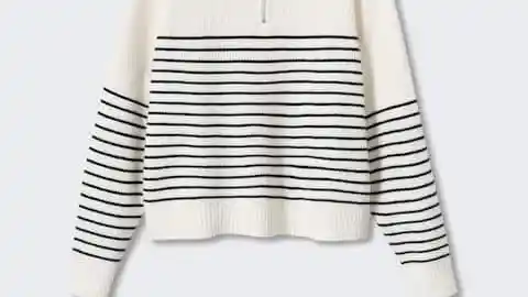 Jersey punto rayas, de Mango