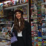 Rocío Osorno con total look de Zara al más puro estilo 'Emily in Paris'