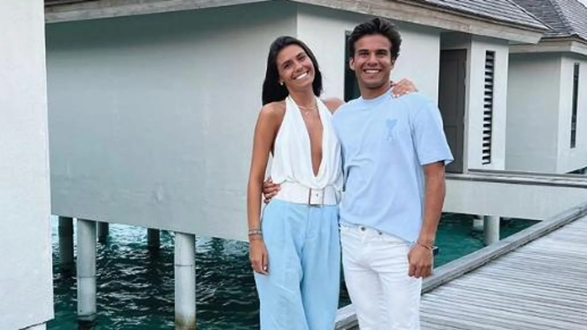 Riqui Puig y Clara Chía