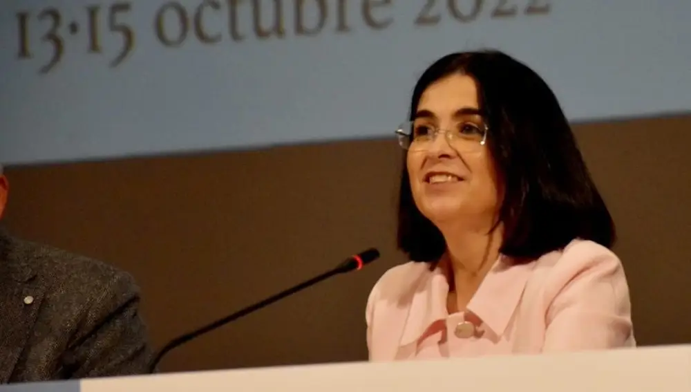 La ministra de Sanidad, Carolina Darias