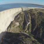 Embalse de la Almendra, en Salamanca, el más alto de España