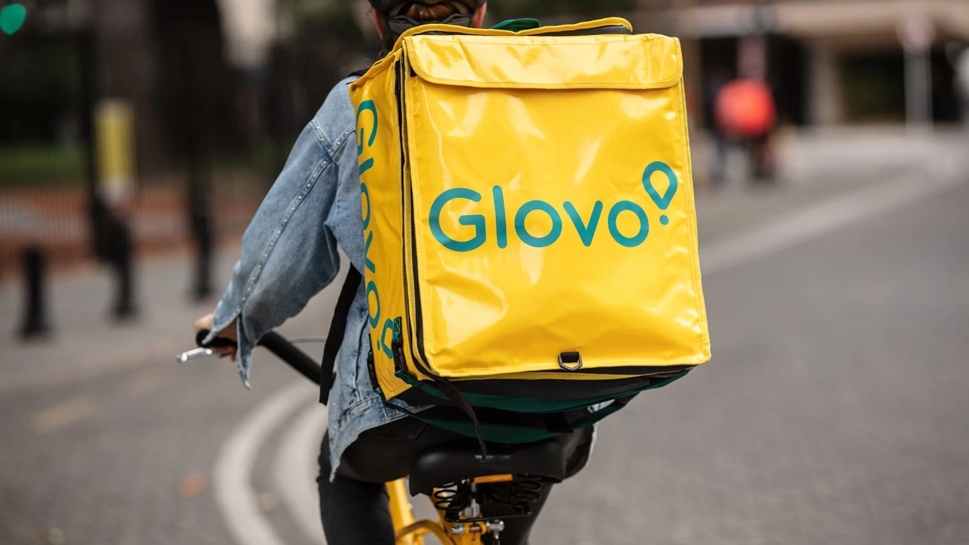 Un "rider" de Glovo