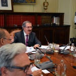 Pleno del CGPJ con el vocal Rafael Mozo como presidente en funciones