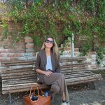Amelia Bono con blazer de Zara